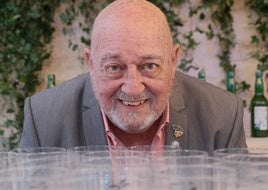 Arcadi Moradell, en el Rincón Sidrero de Fitur.
