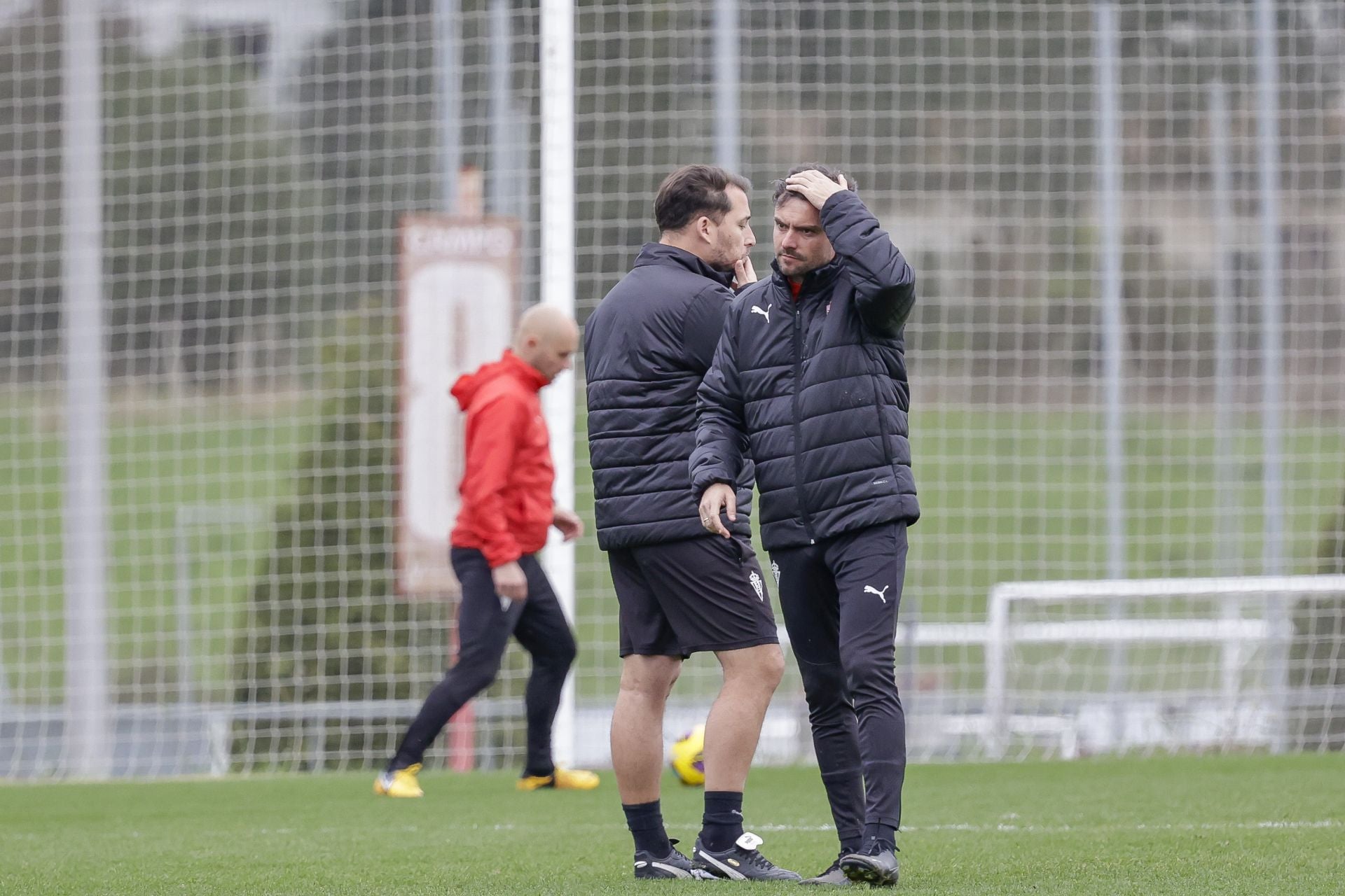 Entrenamiento del Sporting de Gijón (24-01-2025)