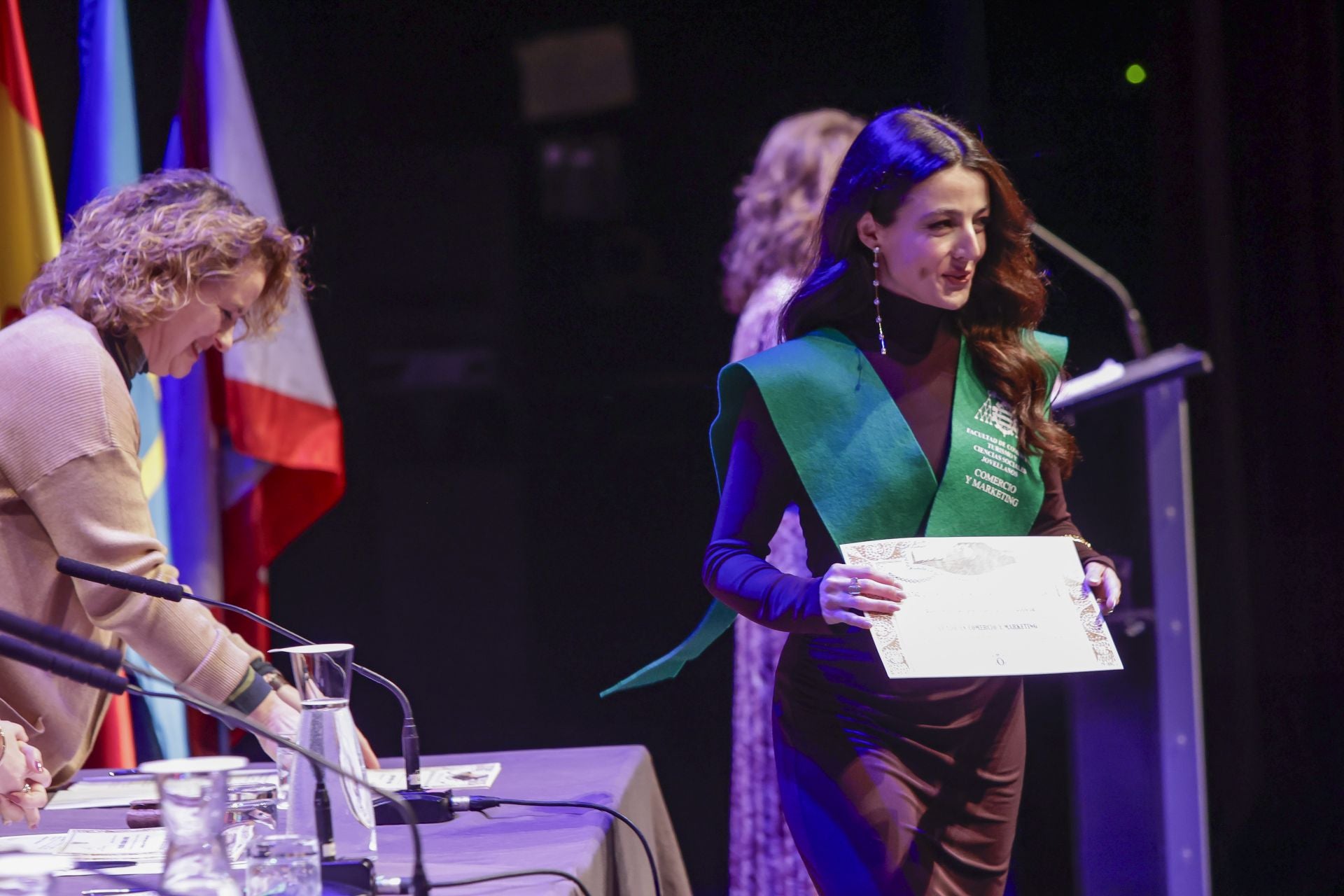 Acto de graduación de los alumnos de la Facultad de Comercio, Turismo y Ciencias Sociales Jovellanos