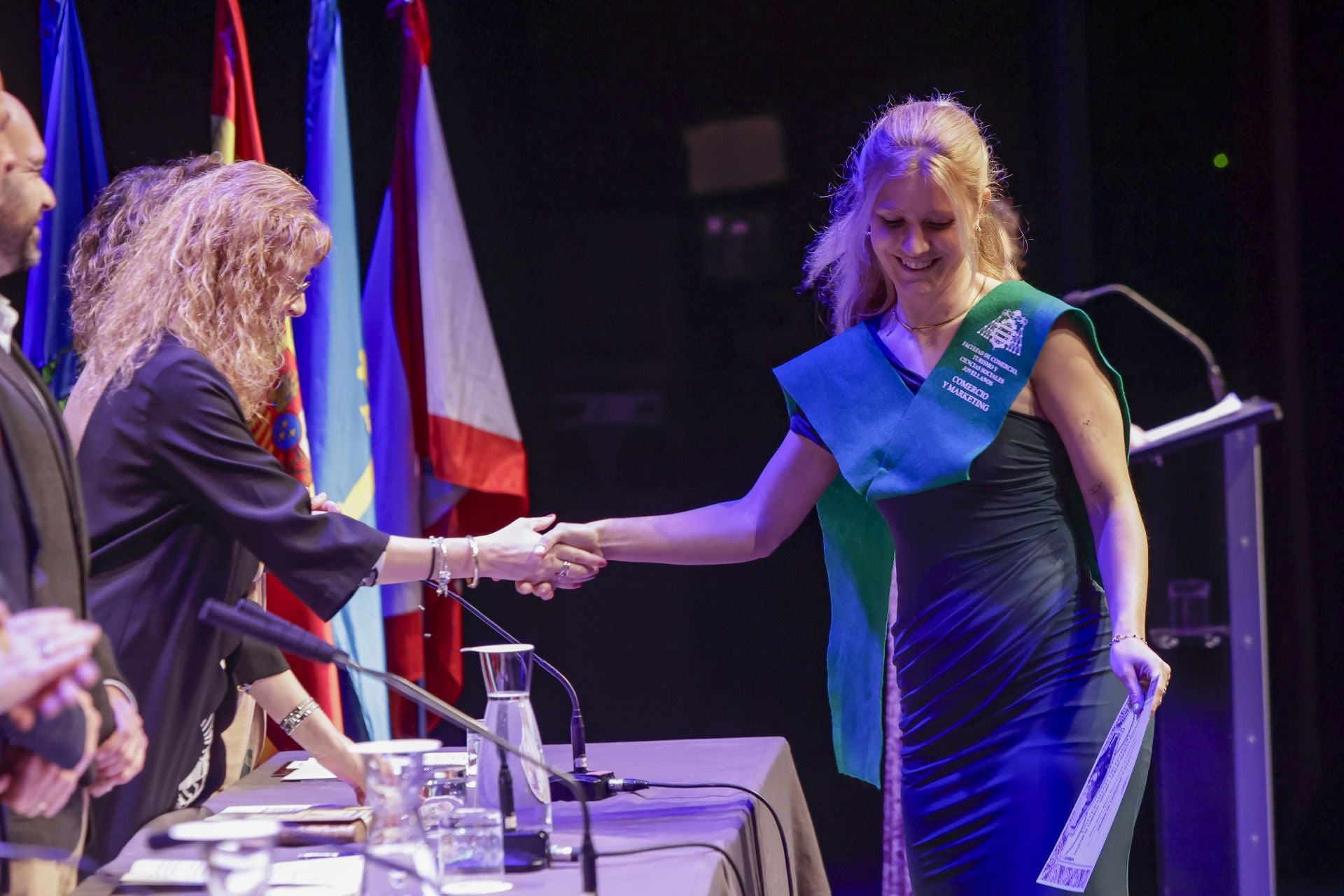 Acto de graduación de los alumnos de la Facultad de Comercio, Turismo y Ciencias Sociales Jovellanos