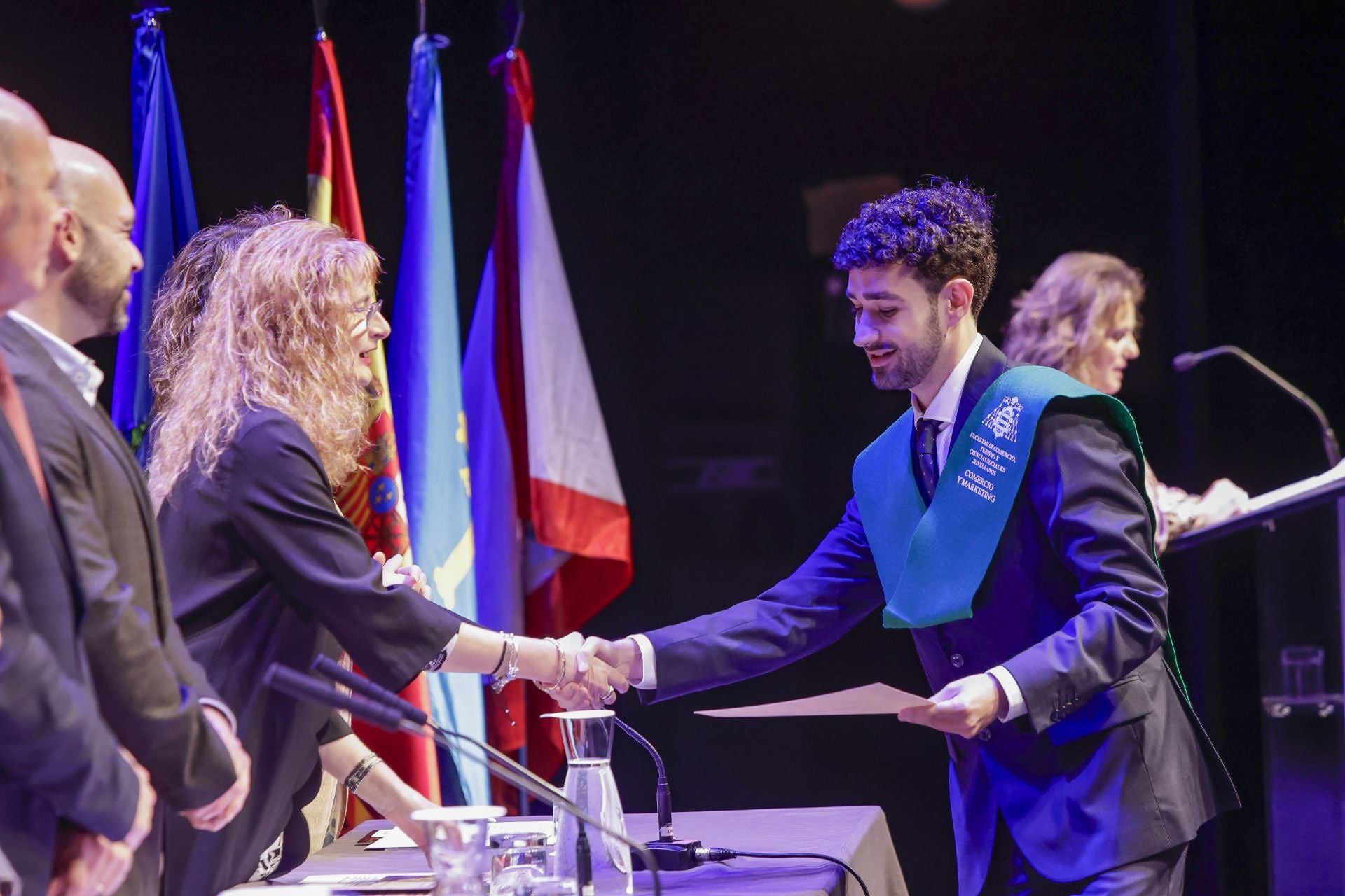 Acto de graduación de los alumnos de la Facultad de Comercio, Turismo y Ciencias Sociales Jovellanos