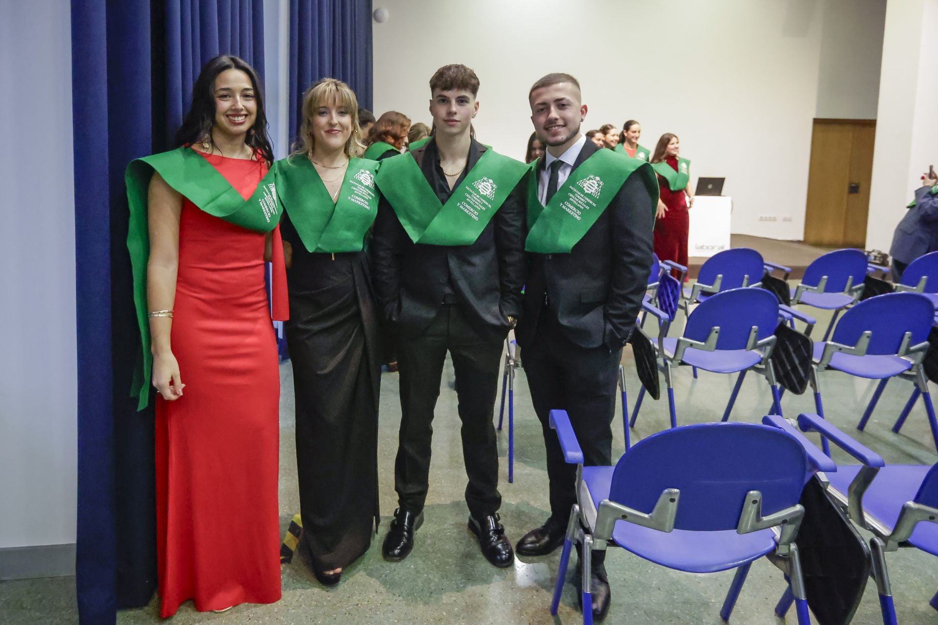 Acto de graduación de los alumnos de la Facultad de Comercio, Turismo y Ciencias Sociales Jovellanos