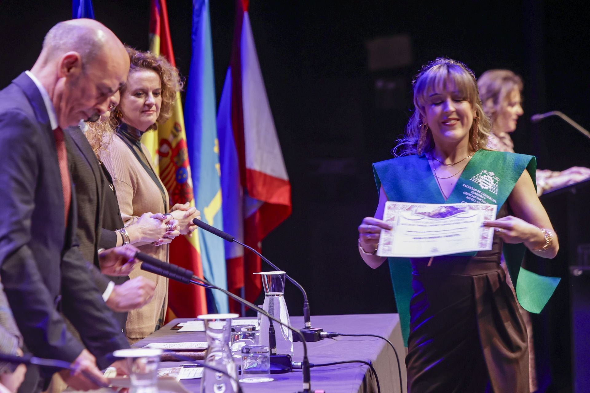 Acto de graduación de los alumnos de la Facultad de Comercio, Turismo y Ciencias Sociales Jovellanos