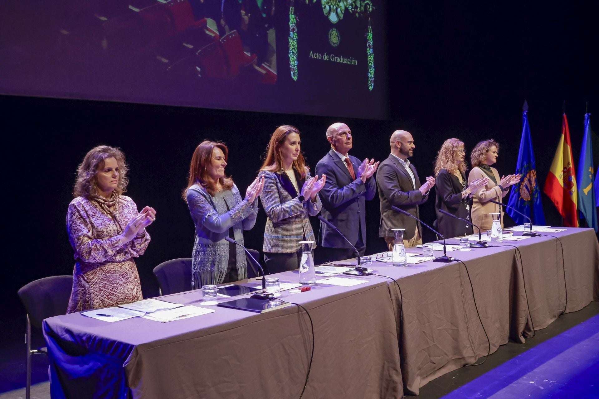 Acto de graduación de los alumnos de la Facultad de Comercio, Turismo y Ciencias Sociales Jovellanos