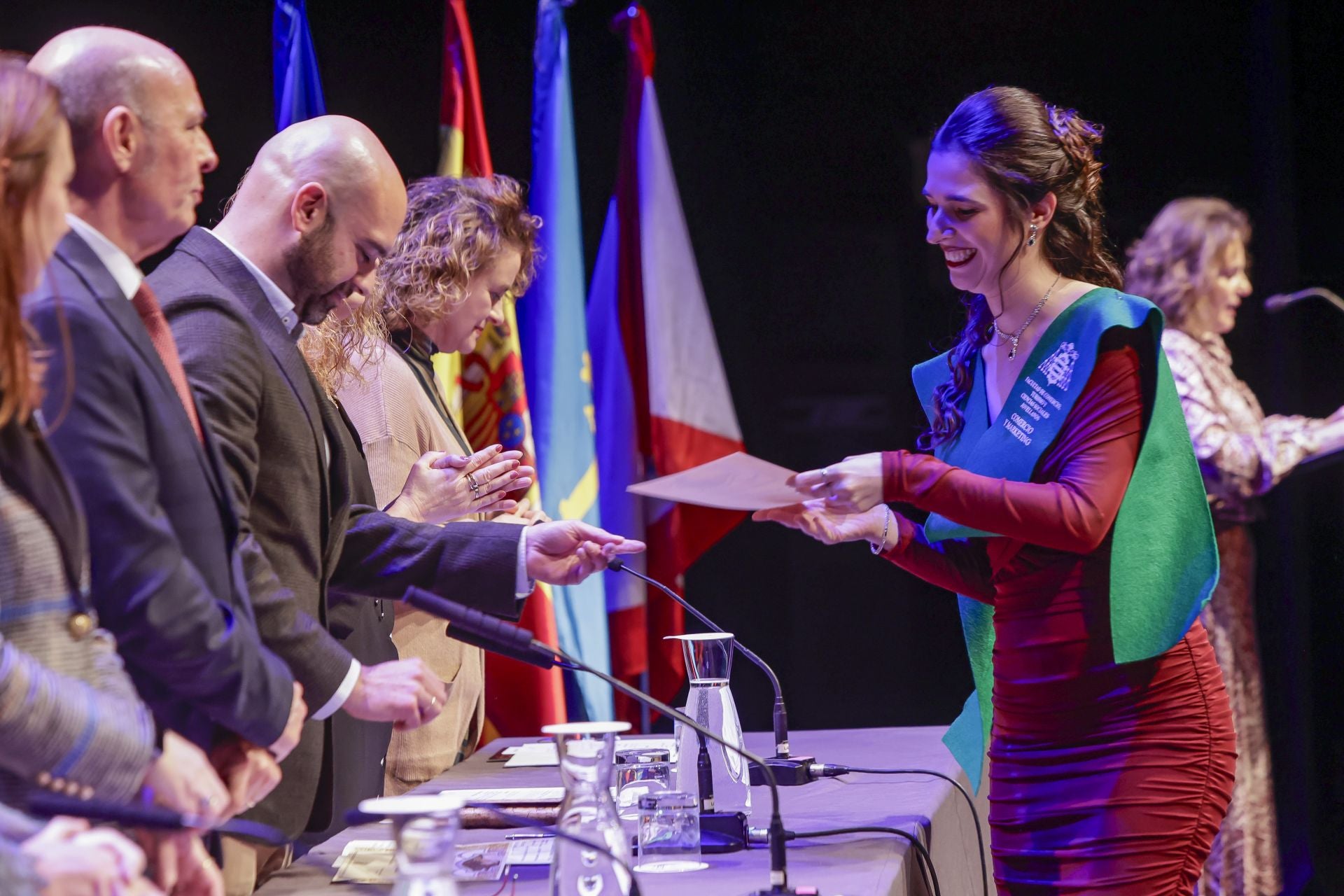 Acto de graduación de los alumnos de la Facultad de Comercio, Turismo y Ciencias Sociales Jovellanos