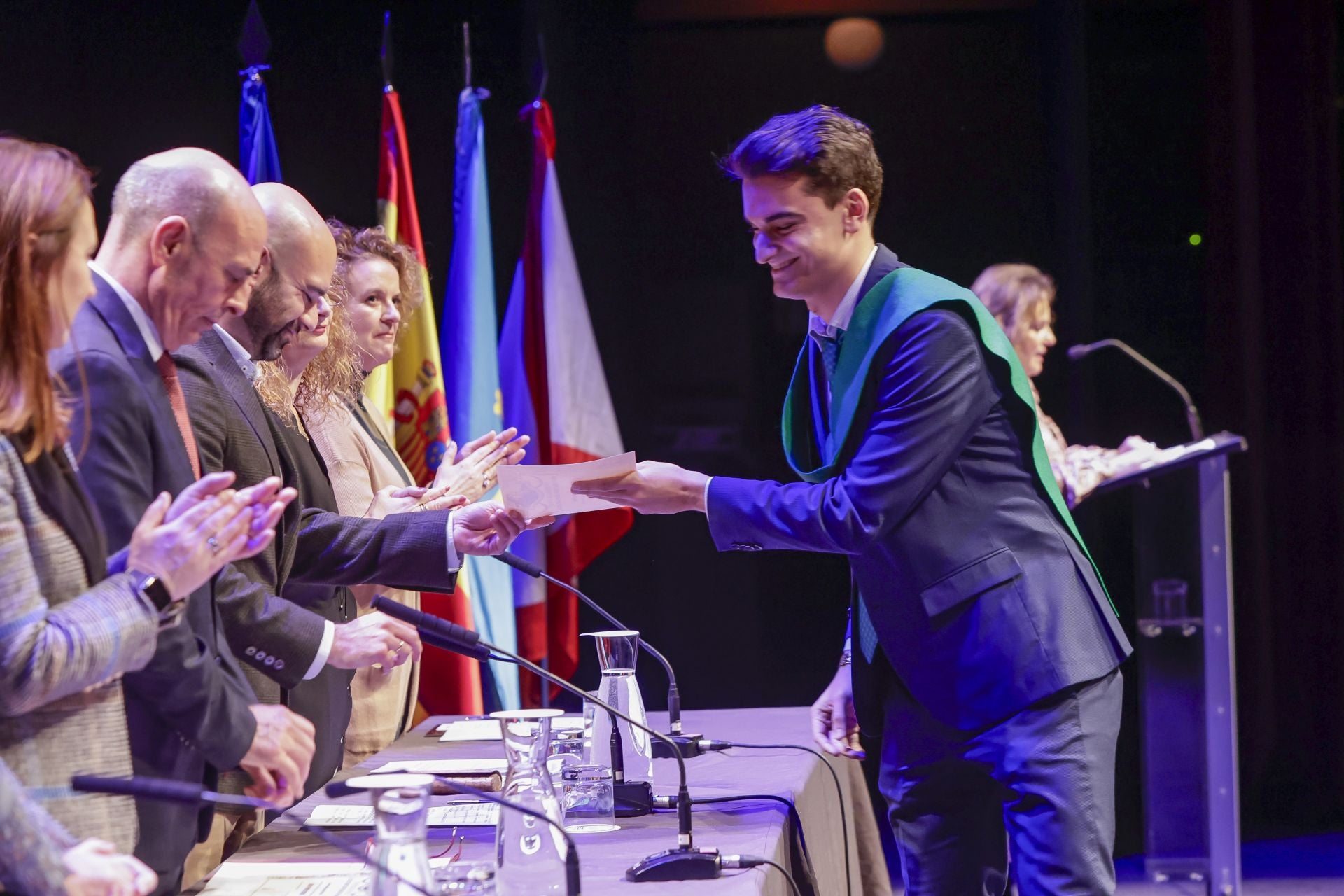 Acto de graduación de los alumnos de la Facultad de Comercio, Turismo y Ciencias Sociales Jovellanos