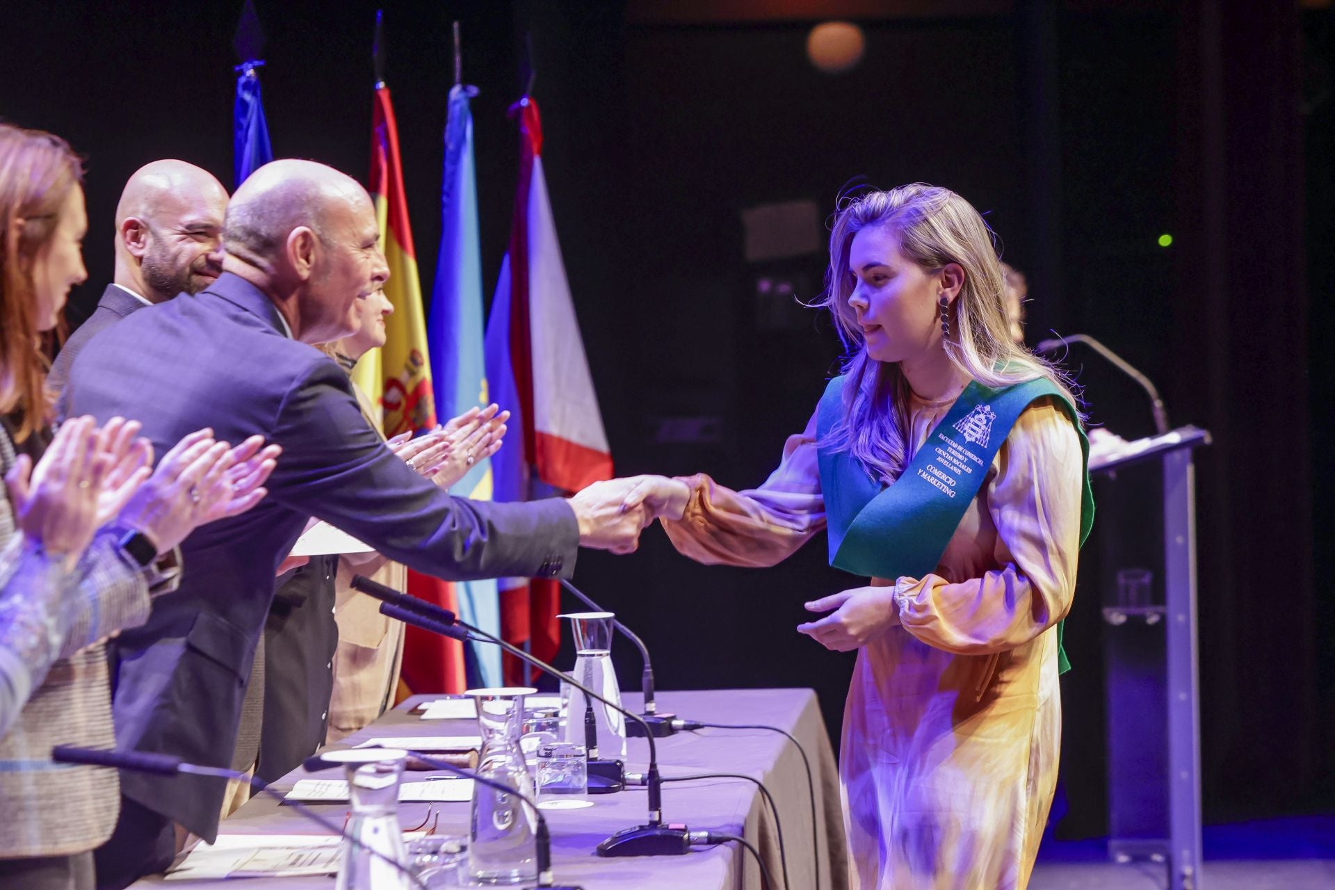 Acto de graduación de los alumnos de la Facultad de Comercio, Turismo y Ciencias Sociales Jovellanos