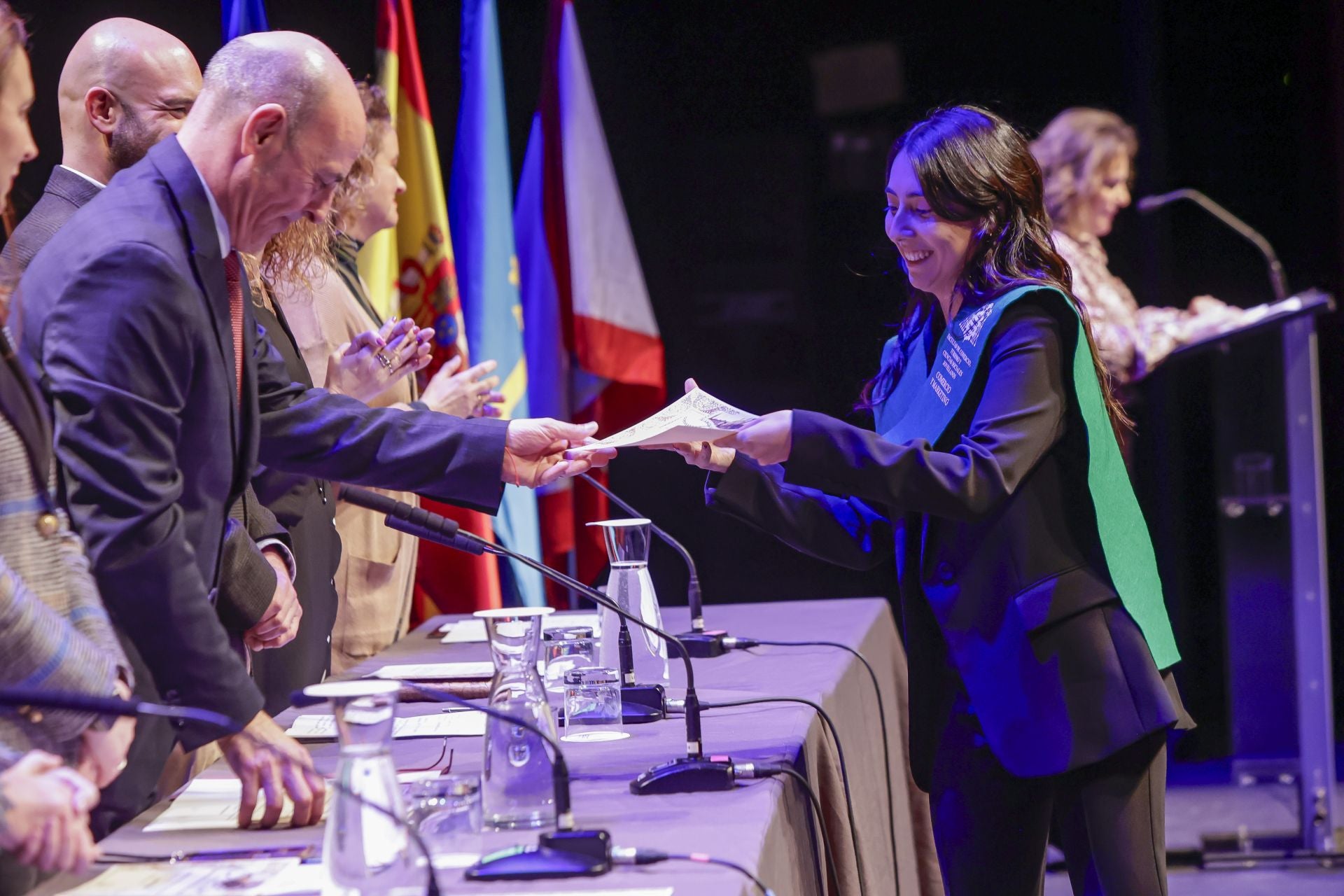 Acto de graduación de los alumnos de la Facultad de Comercio, Turismo y Ciencias Sociales Jovellanos