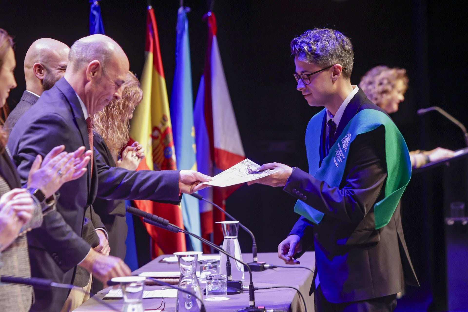 Acto de graduación de los alumnos de la Facultad de Comercio, Turismo y Ciencias Sociales Jovellanos