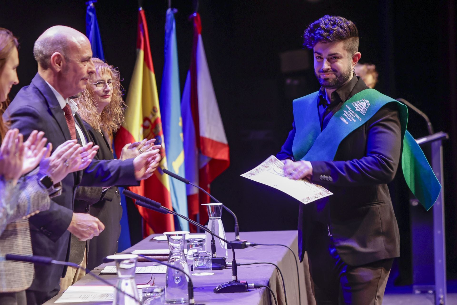 Acto de graduación de los alumnos de la Facultad de Comercio, Turismo y Ciencias Sociales Jovellanos