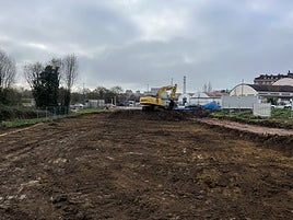 Inicio de las obras para la construcción de 44 viviendas sociales en Lugones.