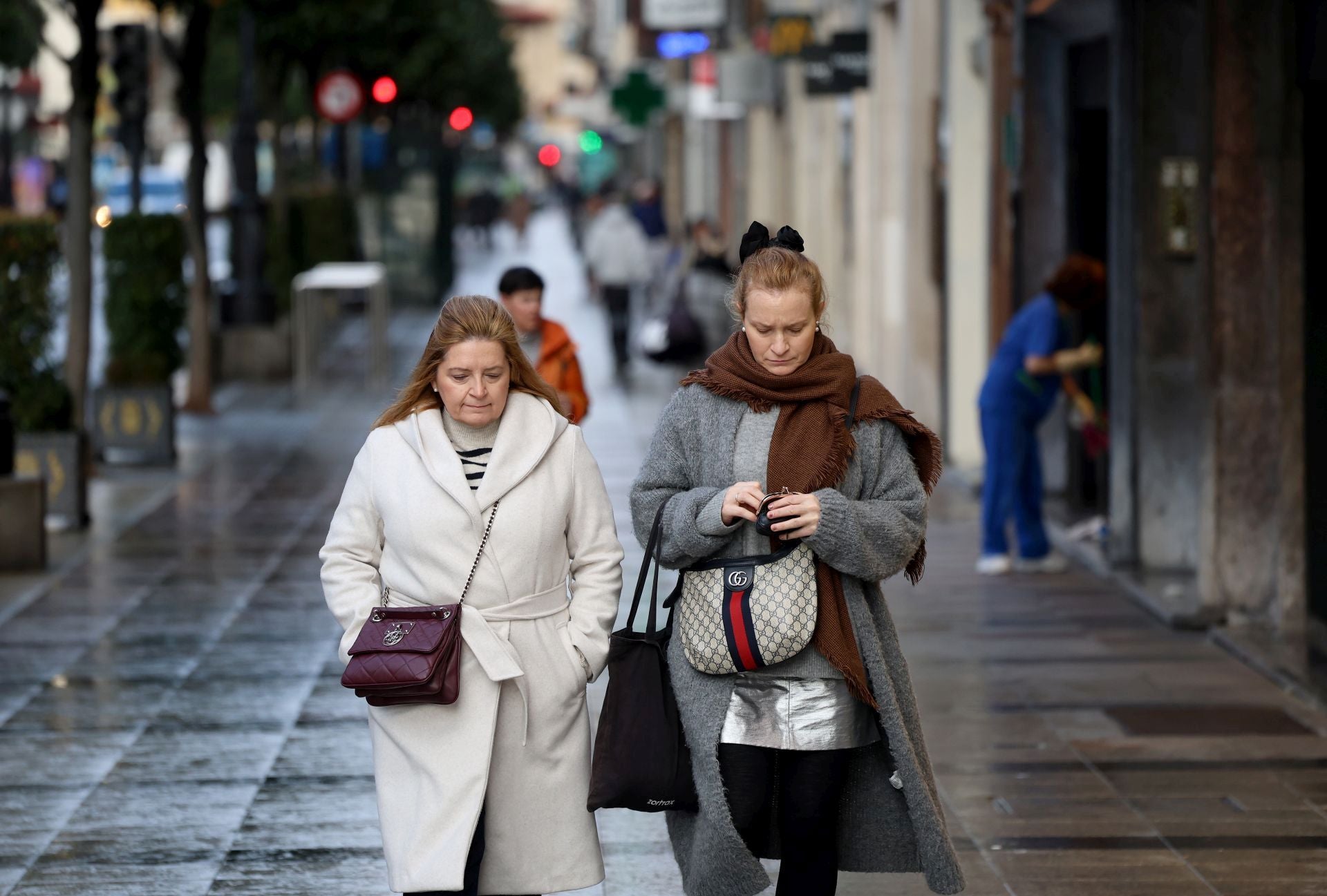 Lluvia y mucho viento en Asturias por la borrasca &#039;Herminia&#039;