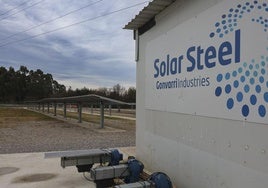 El campo de pruebas de Nubledo permite al equipo de Solar Steel realizar diferentes pruebas en sus equipos.