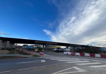 Completan la estructura del gran viaducto en el corazón del macropolígono de Bobes