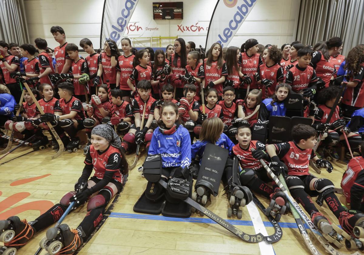 El Telecable Gijón Hockey presenta a todos sus equipos