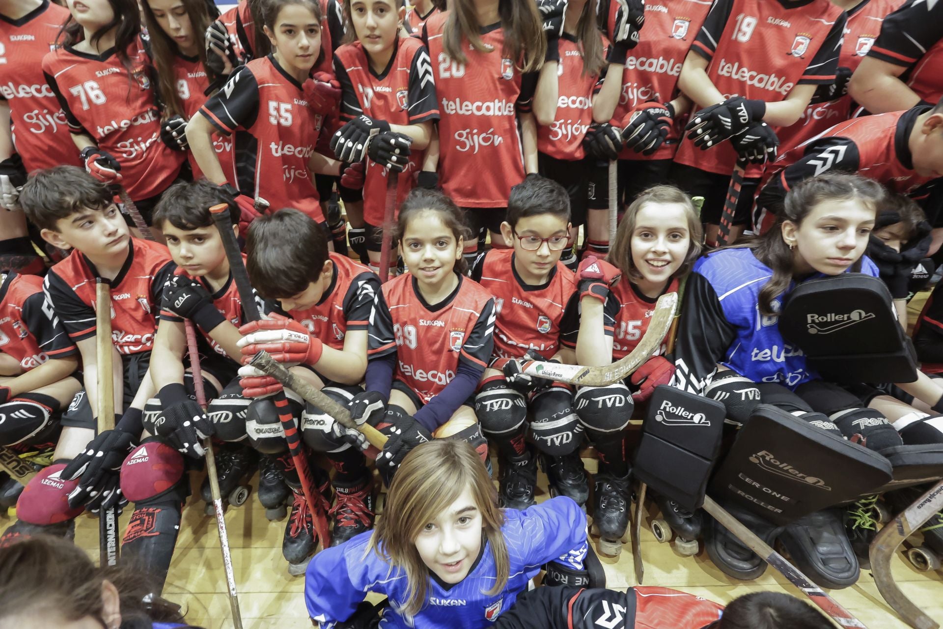 El Telecable Gijón Hockey presenta a todos sus equipos