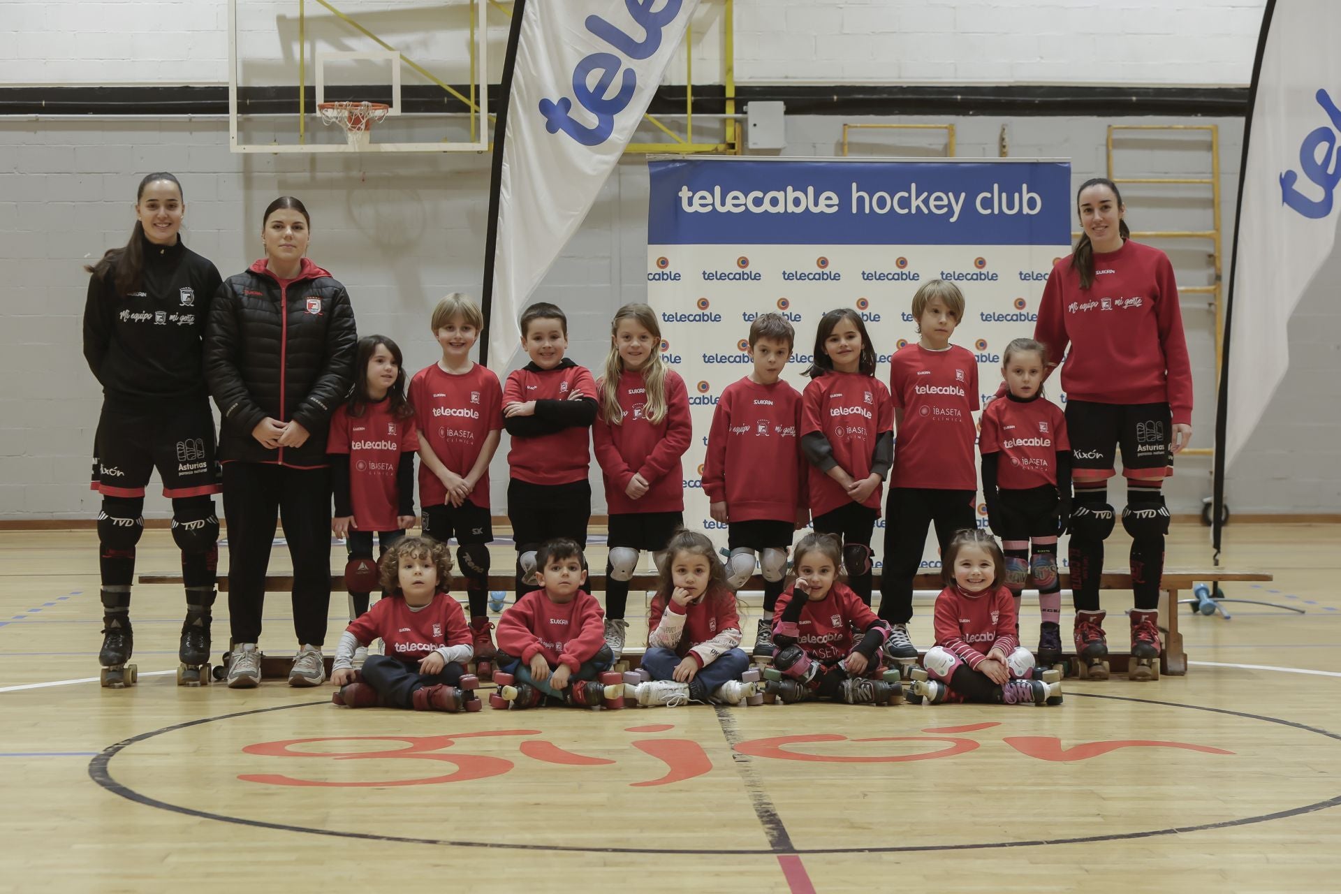 El Telecable Gijón Hockey presenta a todos sus equipos