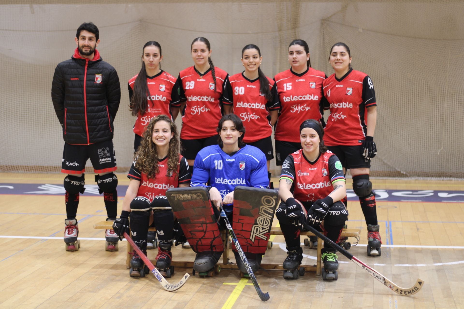 El Telecable Gijón Hockey presenta a todos sus equipos