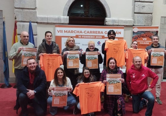 Presentación de la VII Carrera Galbán en el Ayuntamiento de Llanes