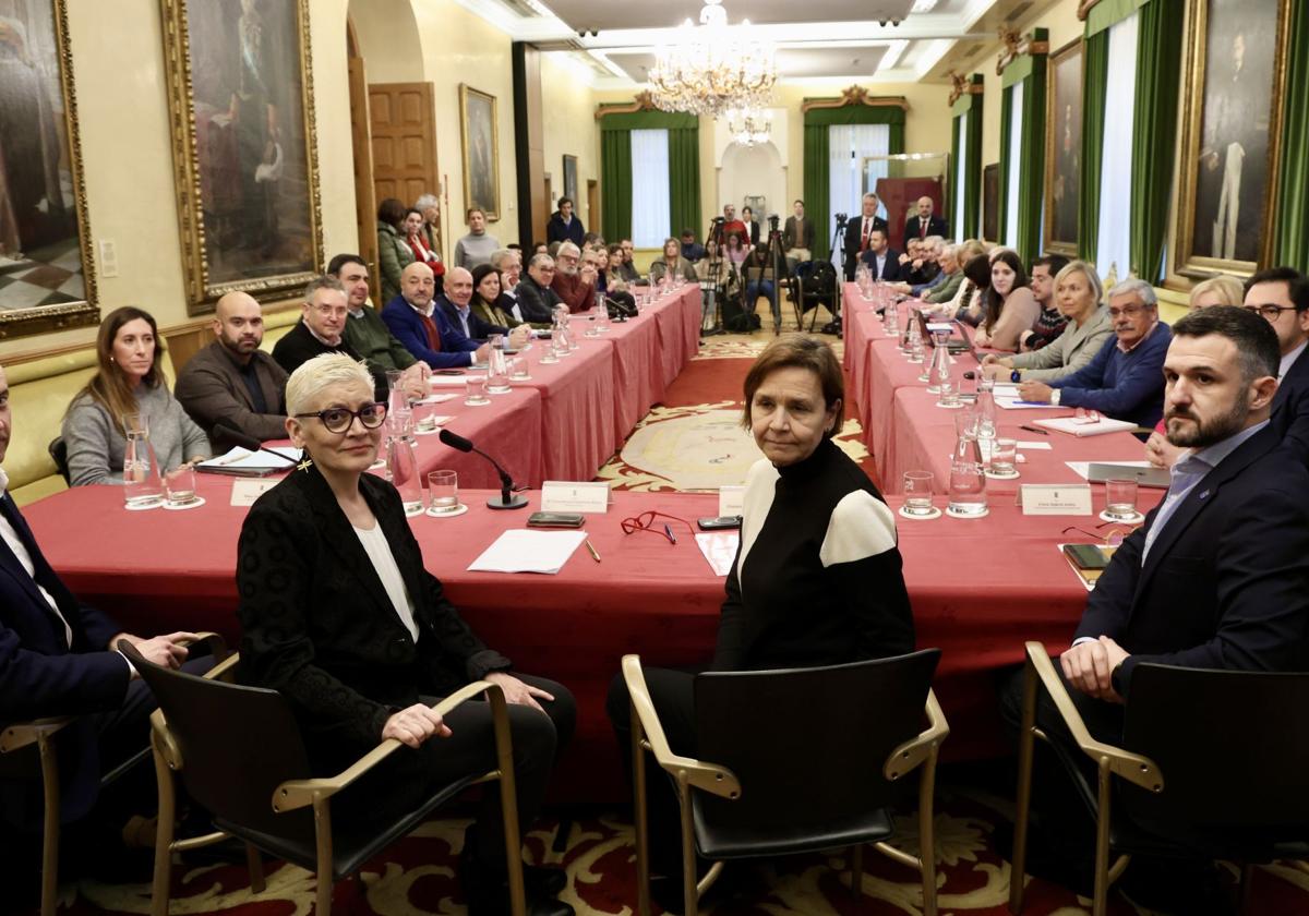 Reunión del Consejo Social de la Ciudad de Gijón.