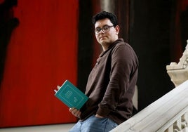 El joven investigador Adrián MartínezExpósito, en el Milán.