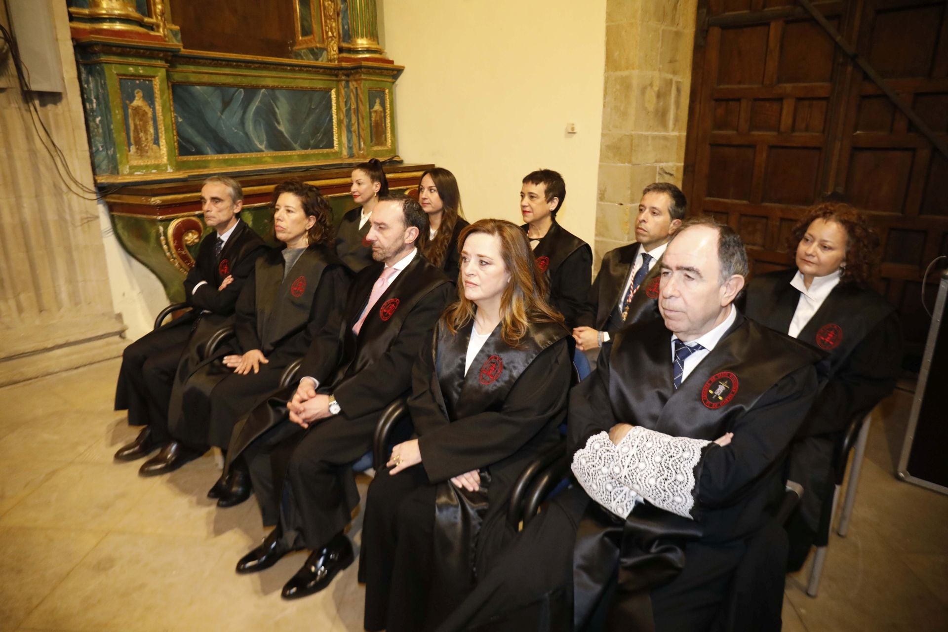 Gijón celebra la toma de posesión de Benigno Villarejo como decano del Colegio de la Abogacía