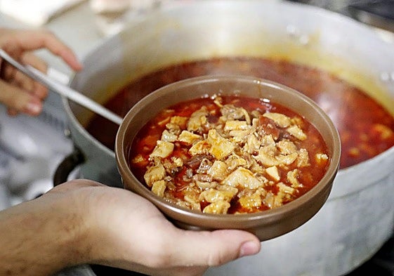 Un plato de callos, parte de la oferta gastronómica de Asturias.