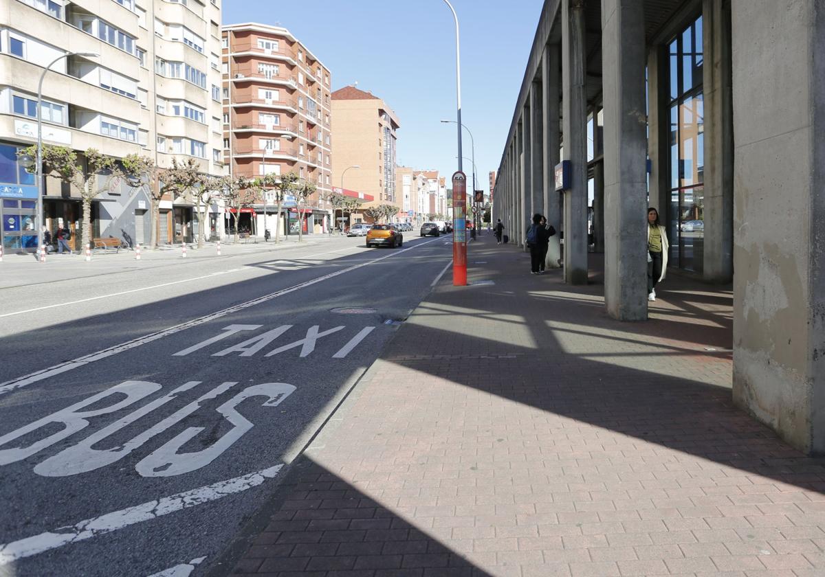 La parada de la estación