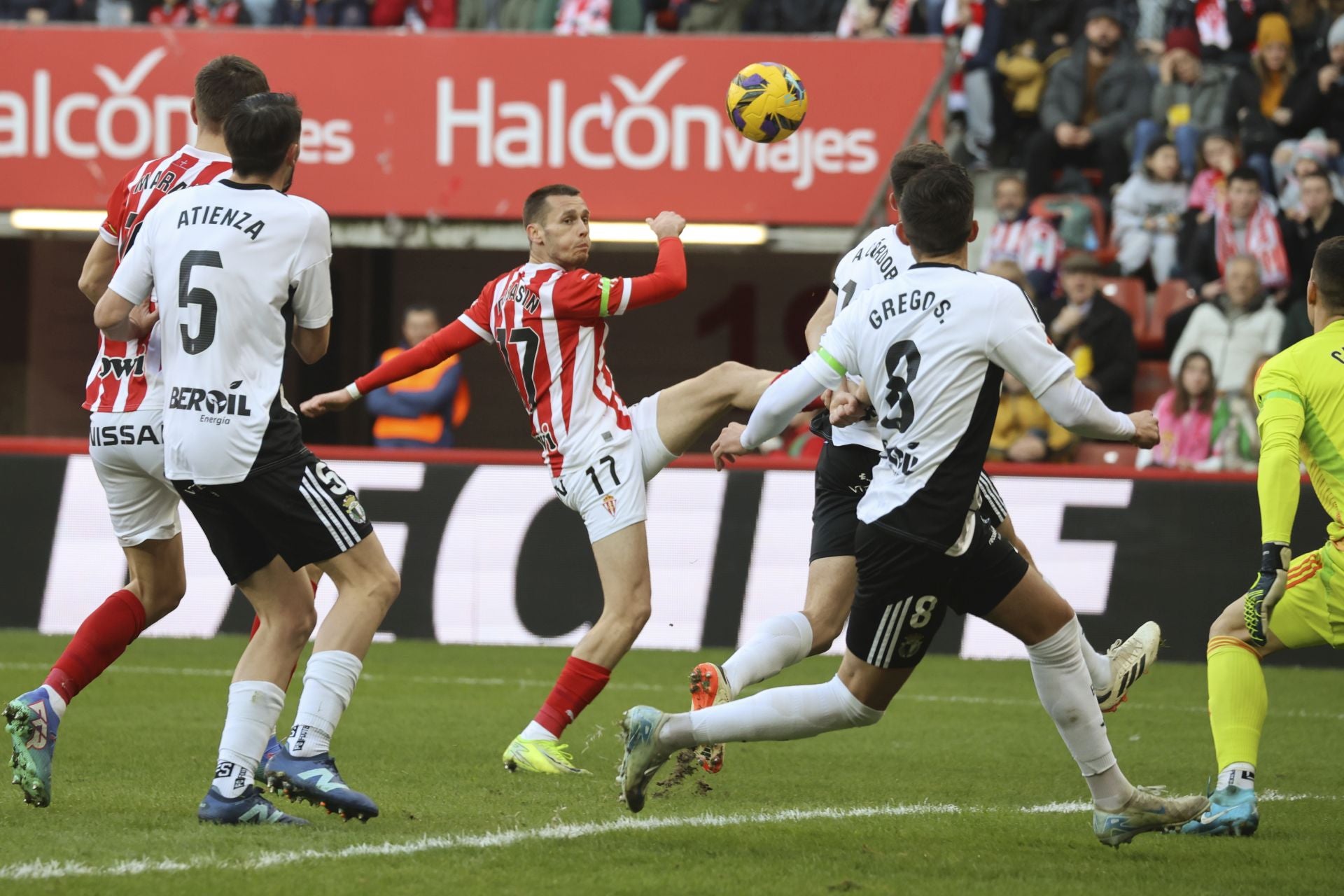 Las mejores jugadas del Sporting de Gijón - Burgos