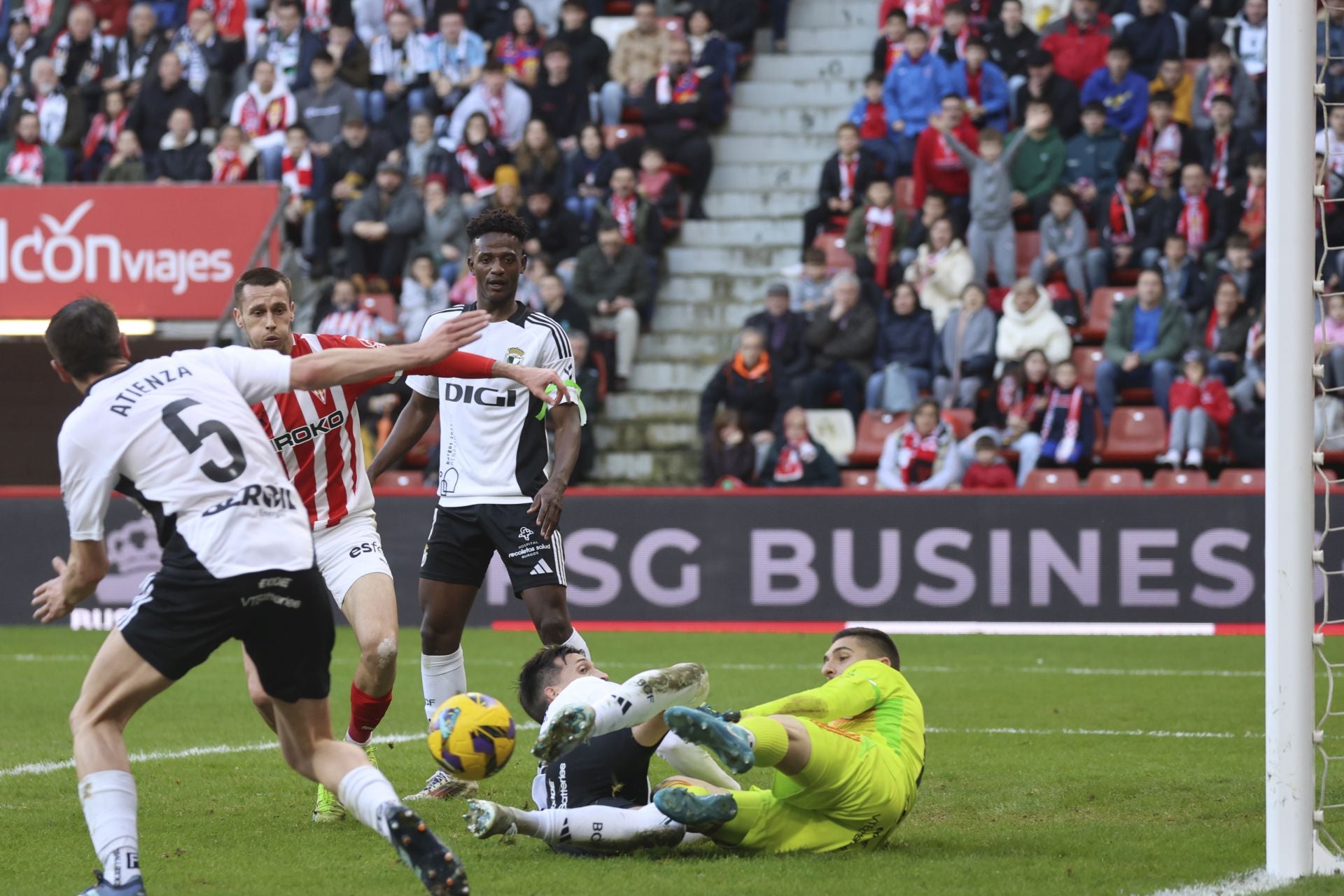 Las mejores jugadas del Sporting de Gijón - Burgos