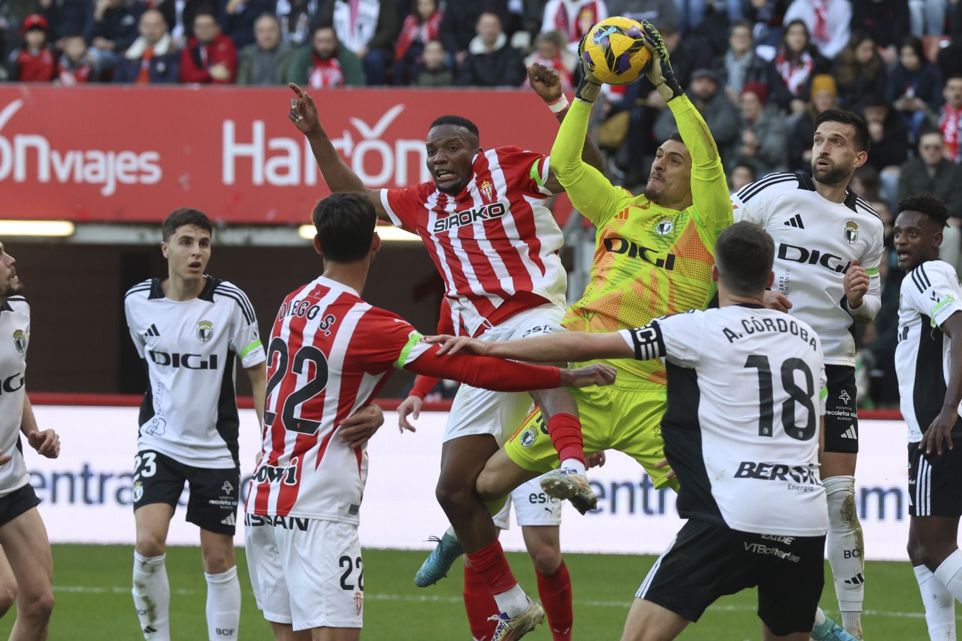 Las mejores jugadas del Sporting de Gijón - Burgos