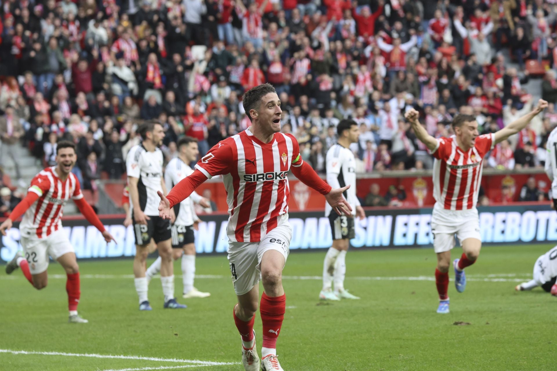 Las mejores jugadas del Sporting de Gijón - Burgos