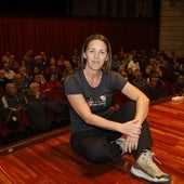 Susana Gómez presume en Avilés de su gesta en Alaska diez años después