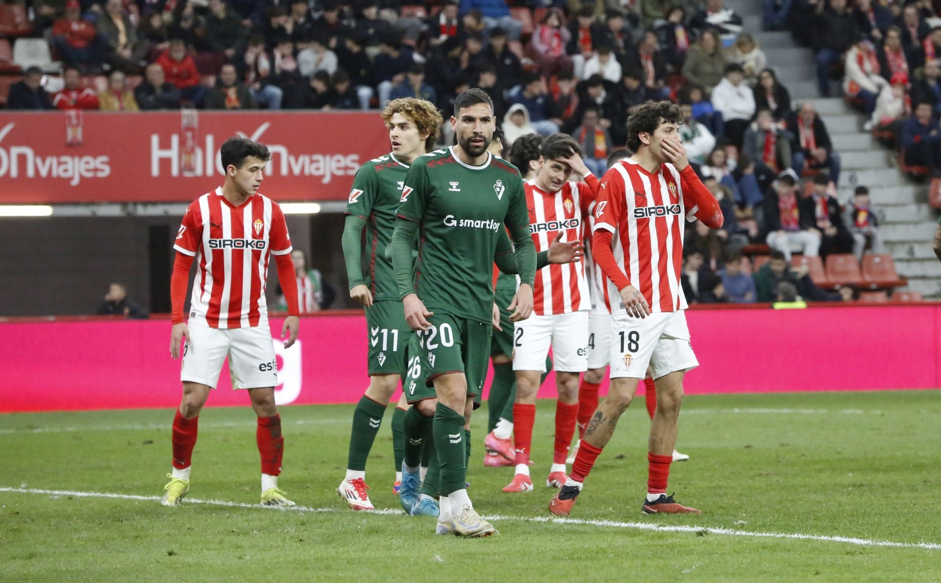 Las mejores jugadas del Sporting 0-0 Eibar, en imágenes