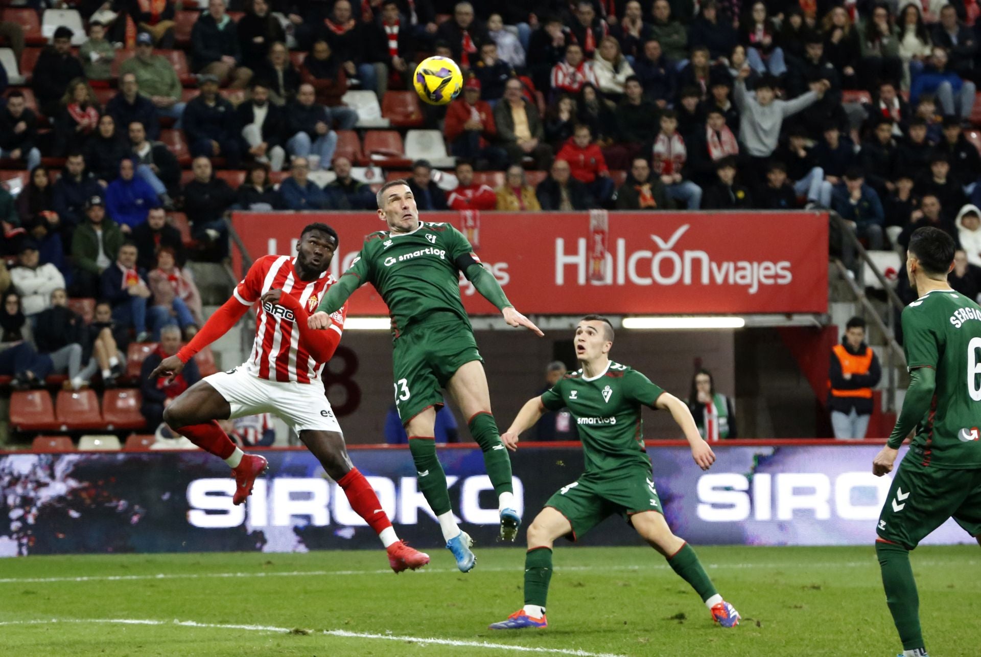 Las mejores jugadas del Sporting 0-0 Eibar, en imágenes