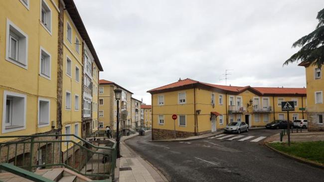 Imagen antes - La reurbanización del barrio del Nodo, en Avilés, entra en su recta final