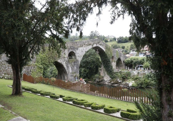 Puente romano de Cangas de Onís.