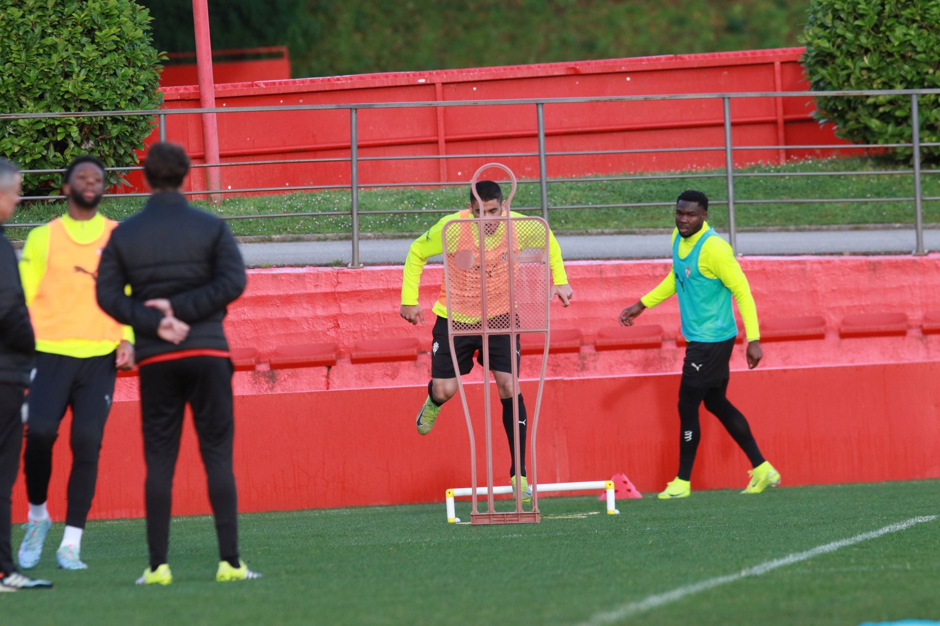 Entrenamiento del Sporting (15/02/2025)
