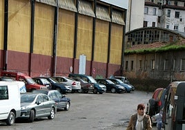 Una parte de Oñón que se utiliza como aparcamiento.