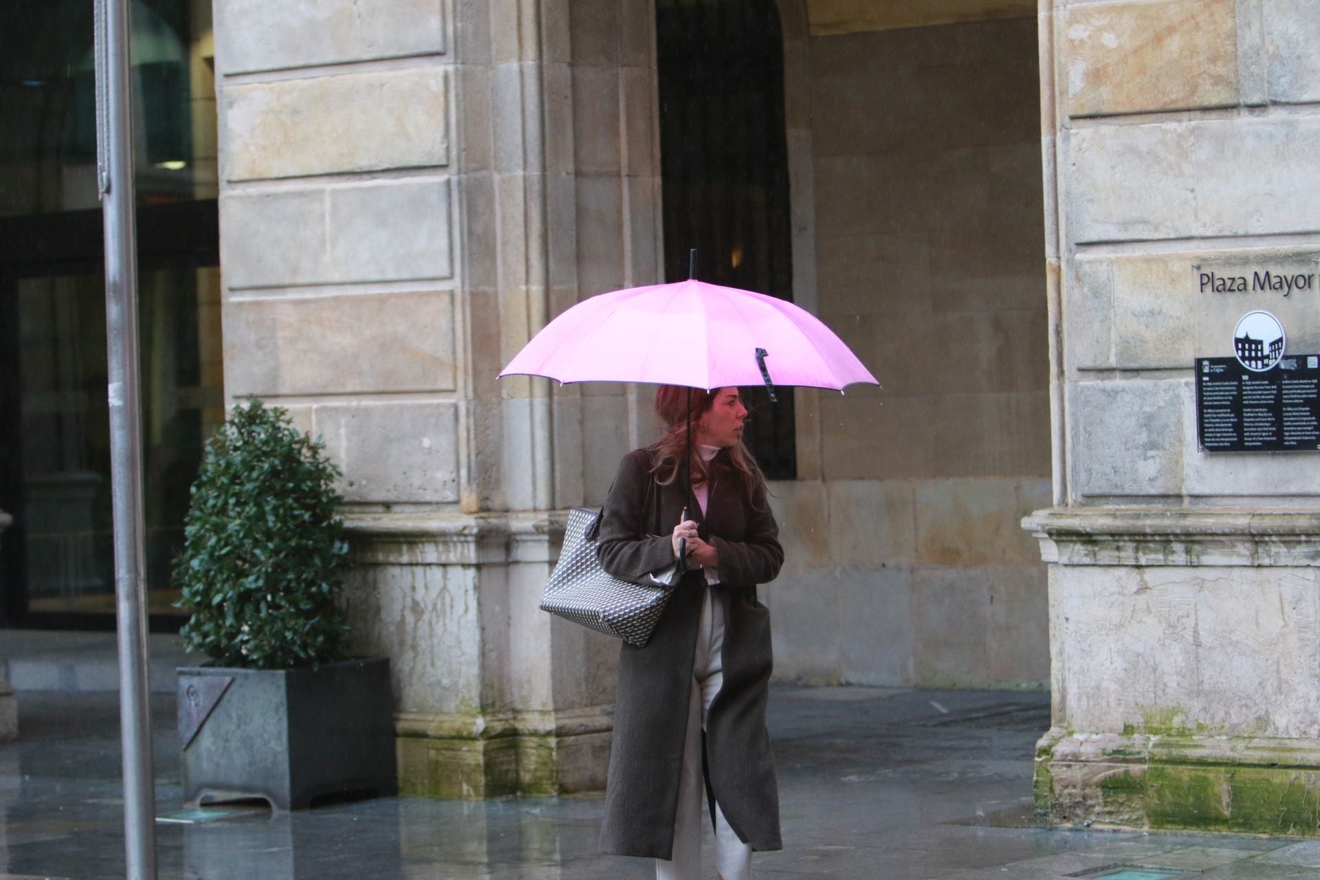 Lluvia y mucho viento en Asturias