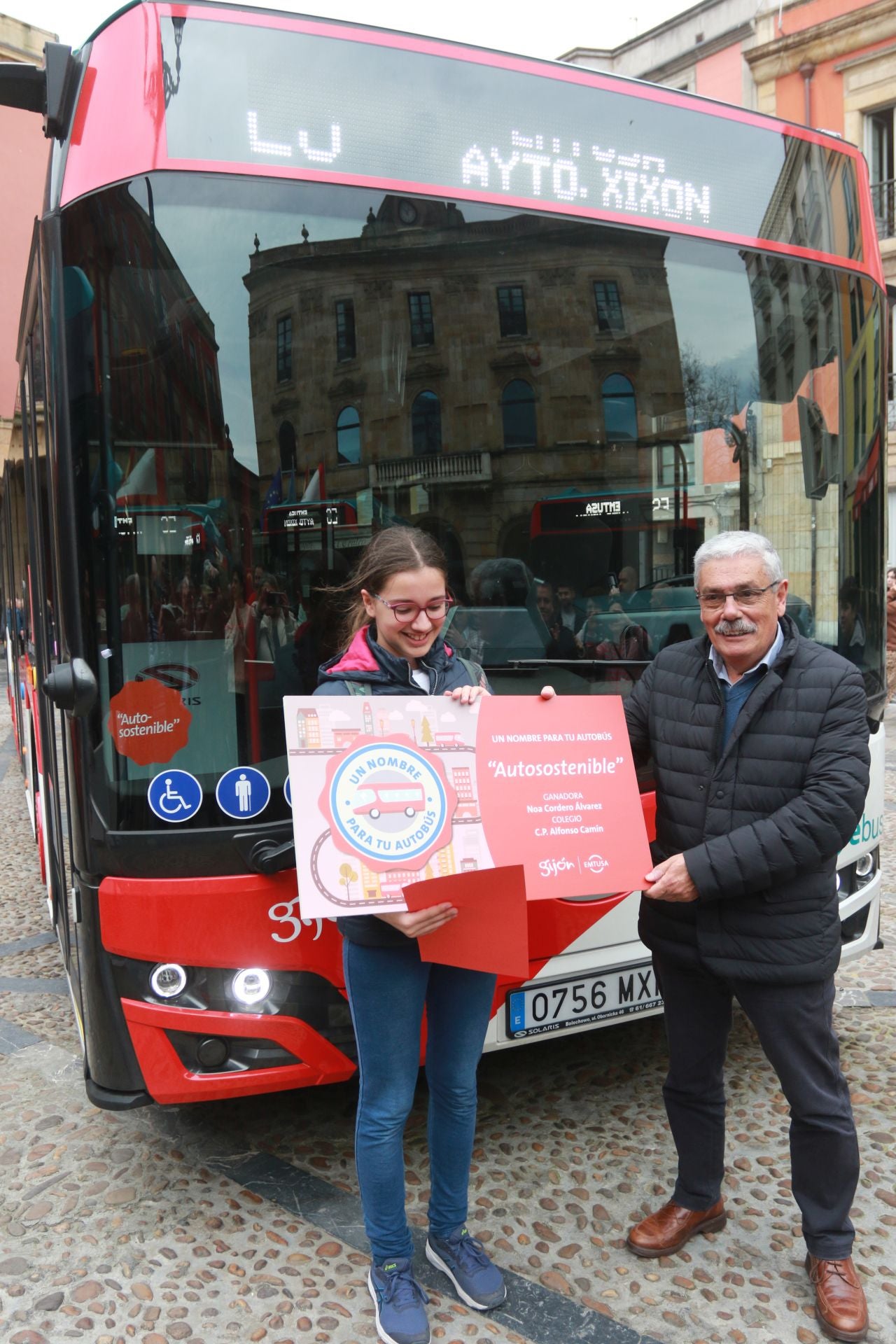 Gijón estrena autobuses: más seguros y eléctricos