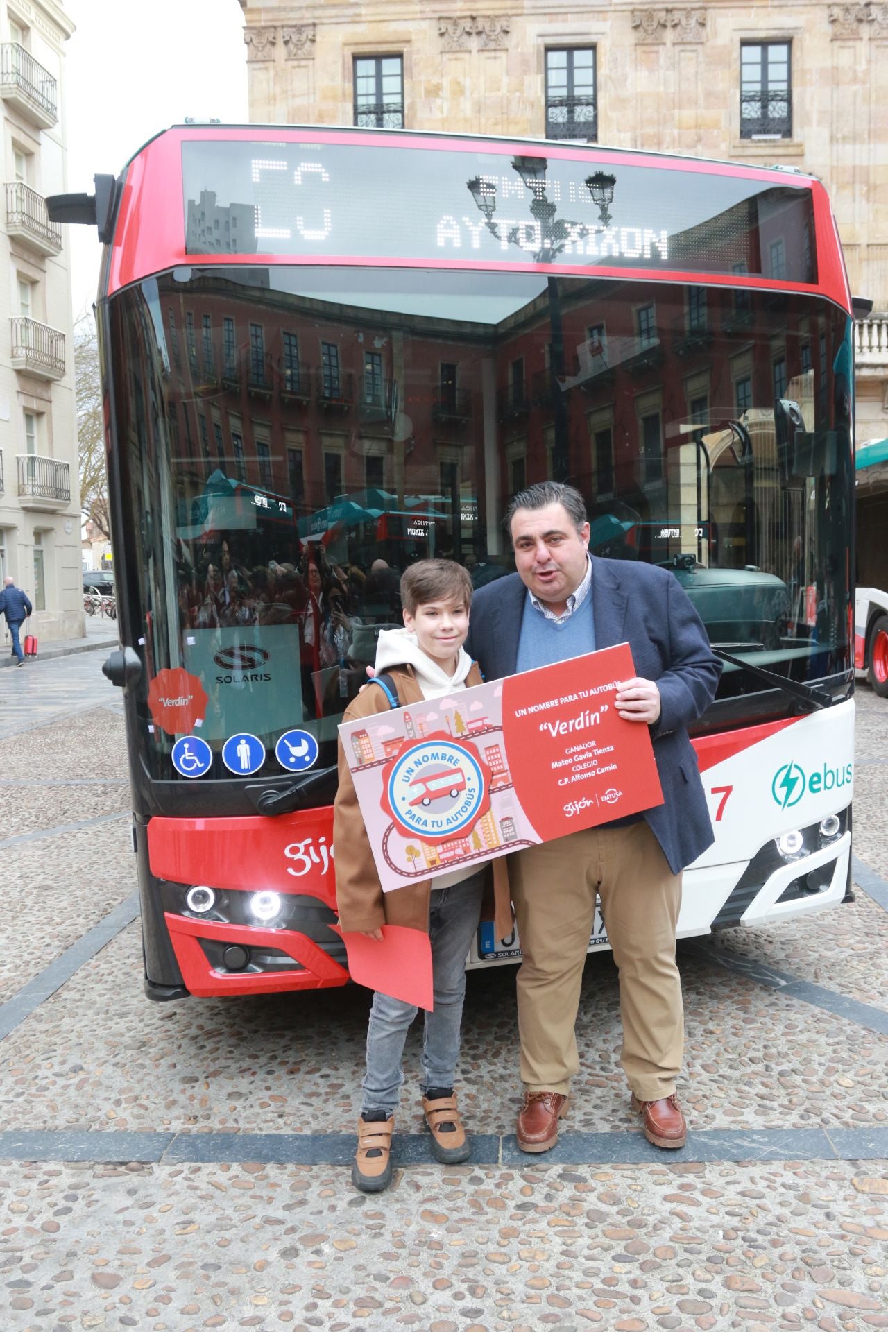 Gijón estrena autobuses: más seguros y eléctricos