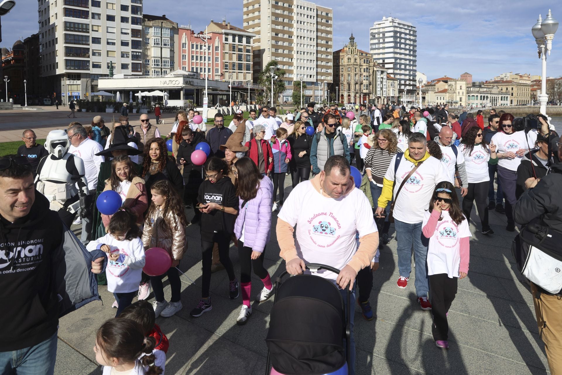 Fotos: Marcha solidaria para dar visibilidad al síndrome de Noonan