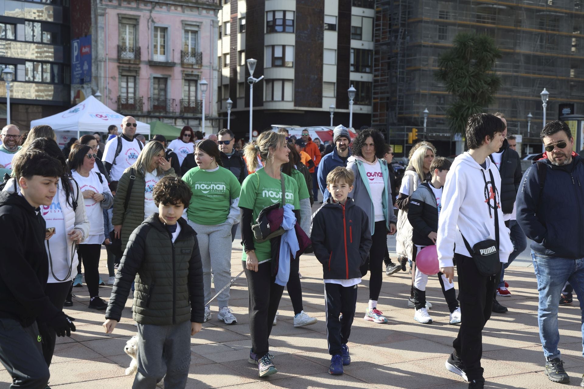Fotos: Marcha solidaria para dar visibilidad al síndrome de Noonan