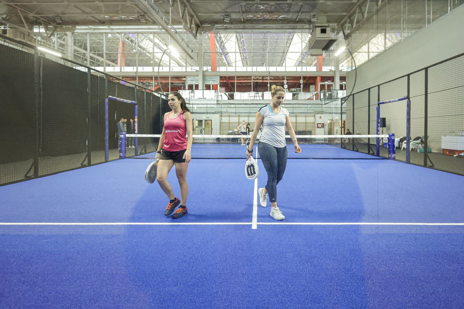 Comienzan los entrenamientos para el Premier Padel Gijón
