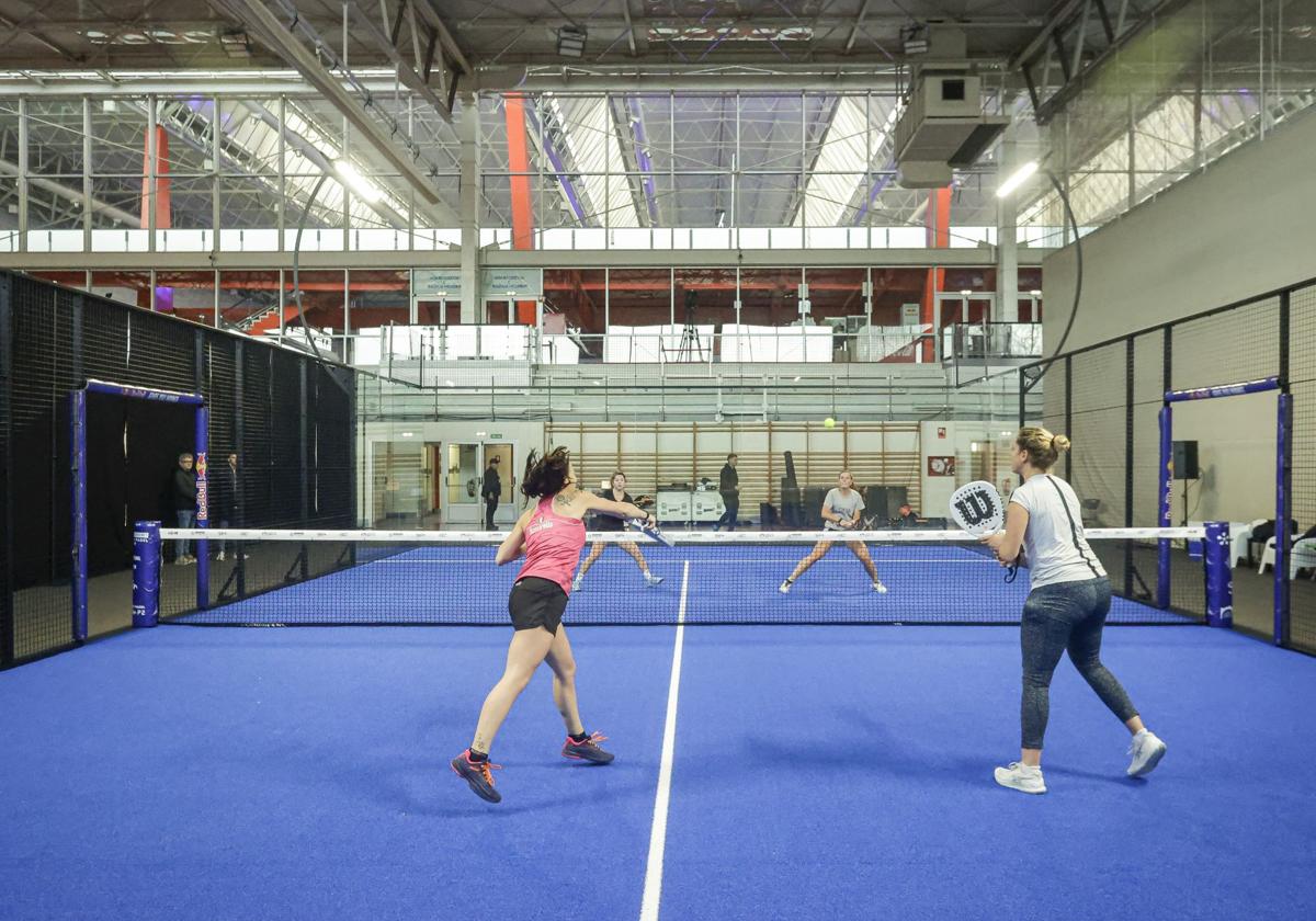 Comienzan los entrenamientos para el Premier Padel Gijón