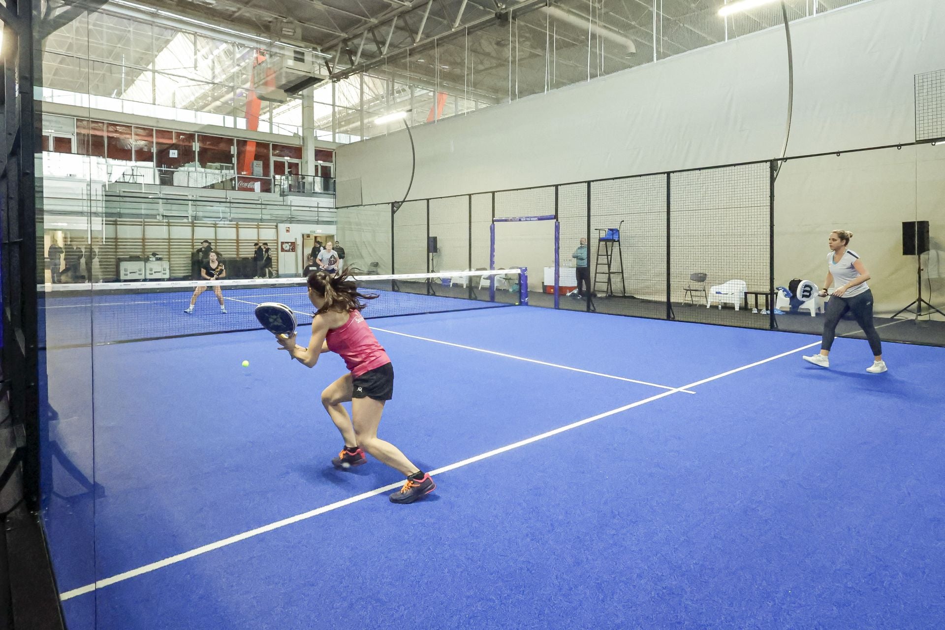 Comienzan los entrenamientos para el Premier Padel Gijón