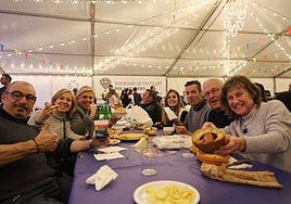 Celebración de Les Comadres, el año pasado.