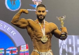 Grishall Disner, campeón de culturismo