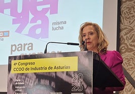 La consjejera de Transición Ecológica e Industria, Belarmina Díaz.